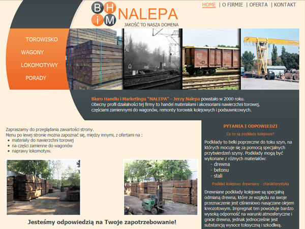 Nalepa.com.pl - developer by Piotr Nalepa